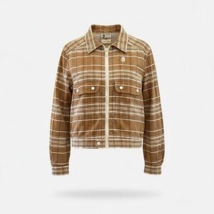 Vintage 80’ Courrèges homme plaid jacket